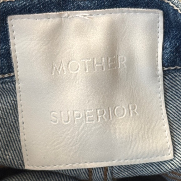 Mother Superior Size 26 The Hustler Roller Heel Fray Jeans In Wash Perfect Drug - Picture 4 of 16